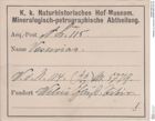 Etiketten zu Vesuvian (NHMW-MIN-Ah115)
